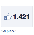 1421 mi piace