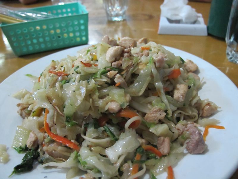 mann restaurant mandalay stir fried noodle with chicken